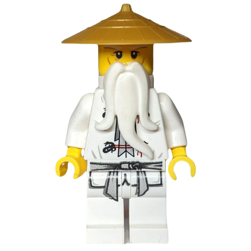LEGO Master Wu with Pearl Gold Hat (fig-002985)