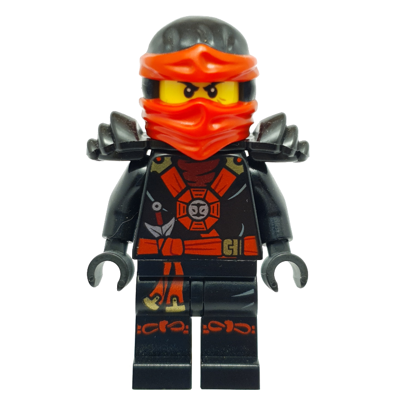 LEGO Kai in Deepstone Shoulder Armor (Possession) (fig-003012)