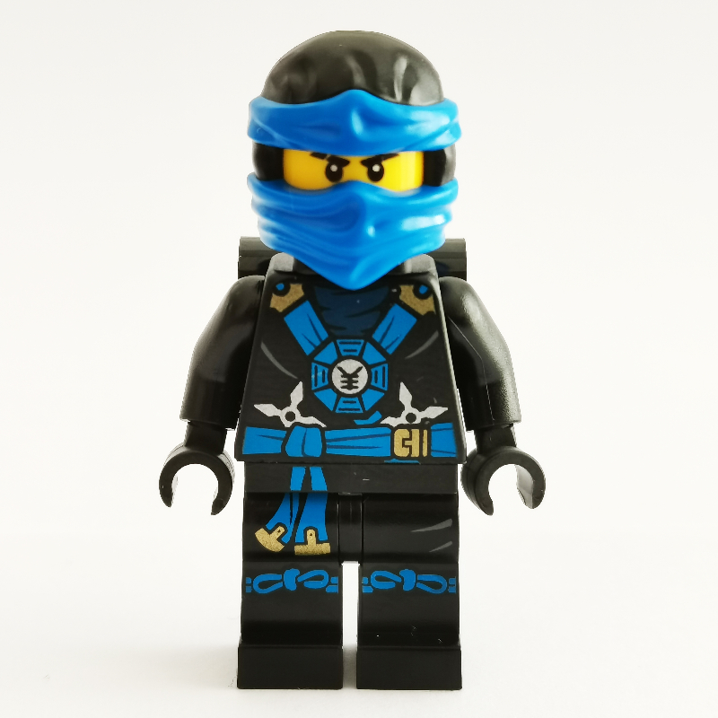 LEGO Jay in Deepstone Armor with Neck Bracket (Possession) (fig-003018)