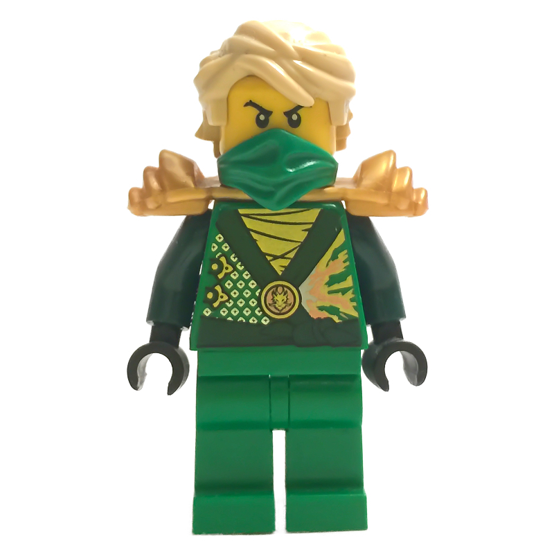 LEGO Lloyd in Techno Robe Outfit and Shoulder Armor (Rebooted) (fig-003028)
