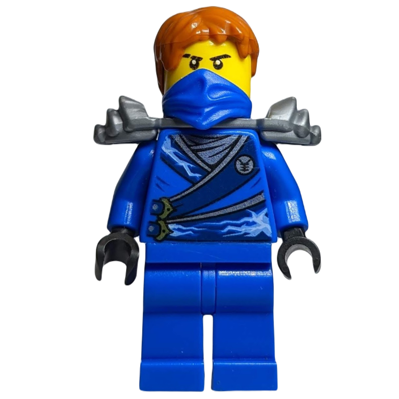 LEGO Jay in Techno Robes Outfit with Shoulder Armor (Rebooted) (fig-003058)