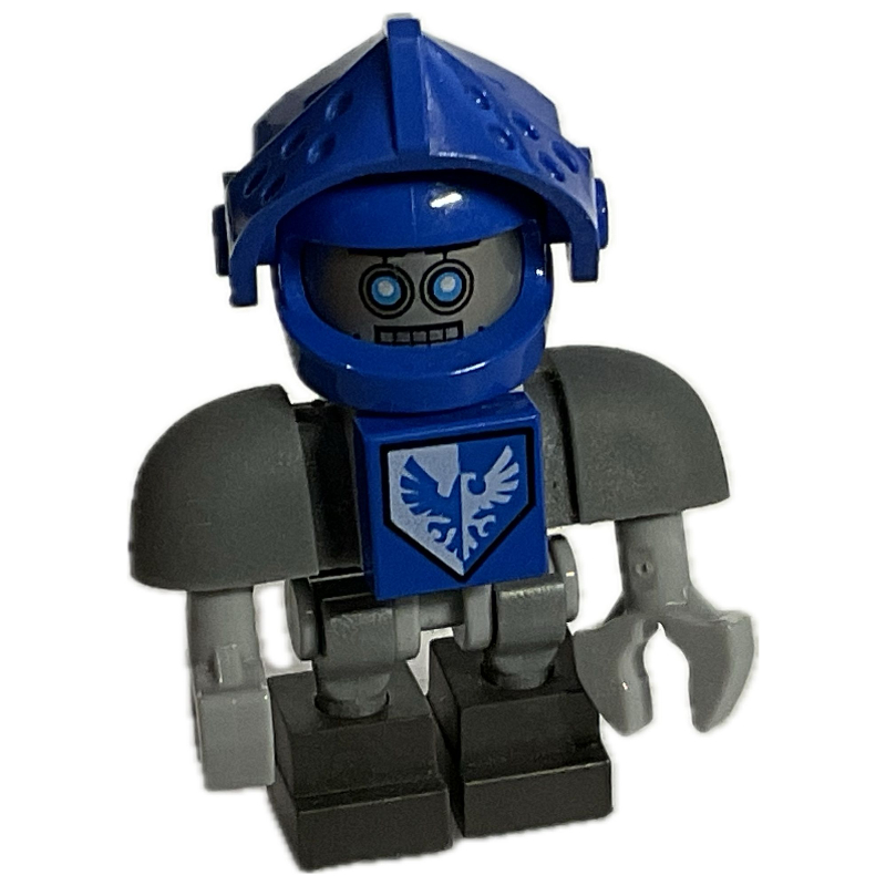 LEGO Clay Bot with Blue Helmet and Visor (fig-003143)