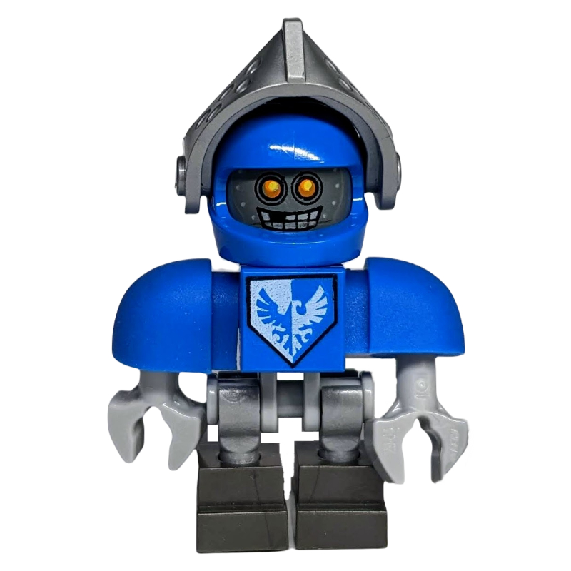 LEGO Clay Bot with Blue Helmet with Silver Visor (fig-003179)