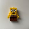 SpongeBob Squarepants with Wide Eyes and Open Mouth, Scared