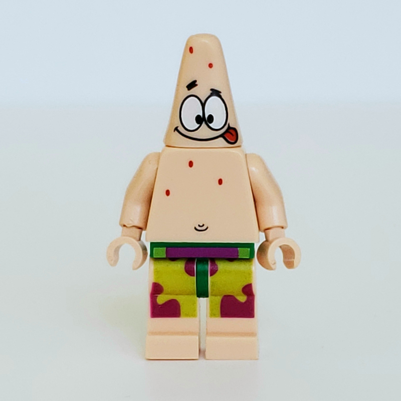 LEGO Patrick Star with Tongue Hanging Out (fig-003276)