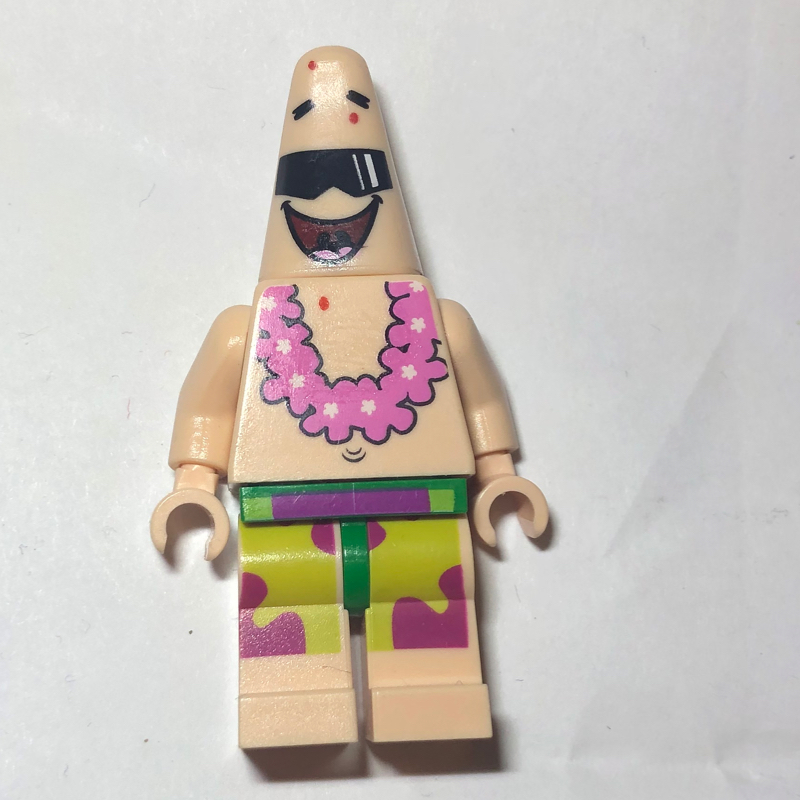 LEGO Patrick Star with Lei and Sunglasses (fig-003286)