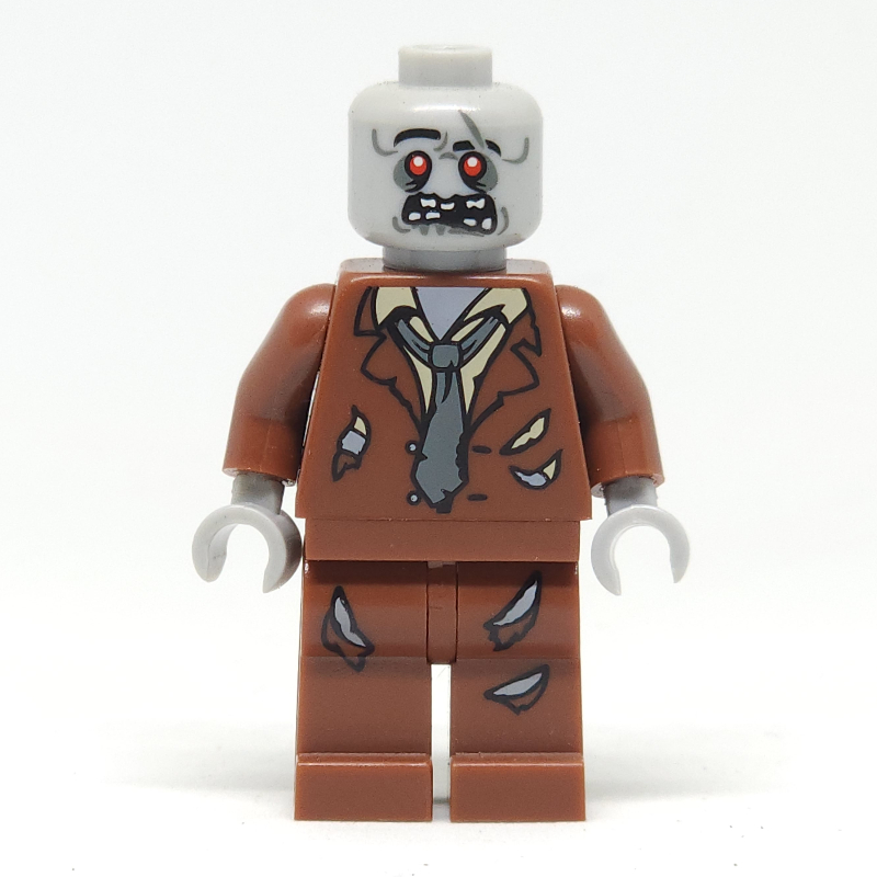 LEGO Zombie in Reddish Brown Suit (fig-003311)
