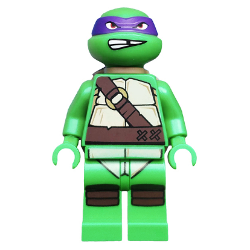 LEGO Donatello with Clenched Teeth (fig-003330)