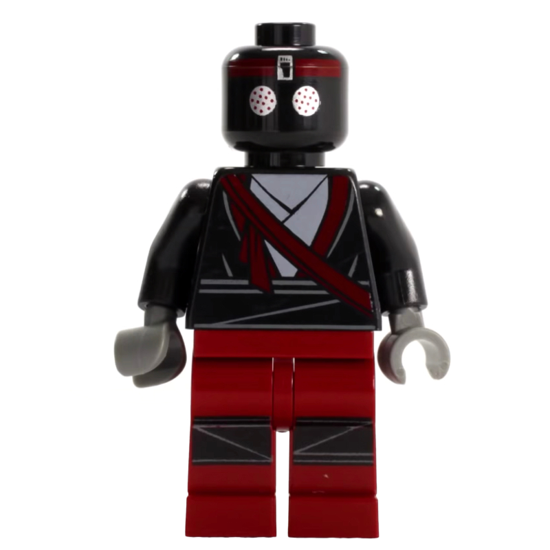 LEGO Foot Soldier with Dark Red Legs (fig-003334)