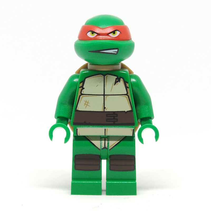 LEGO Raphael with Clenched Teeth (fig-003339)
