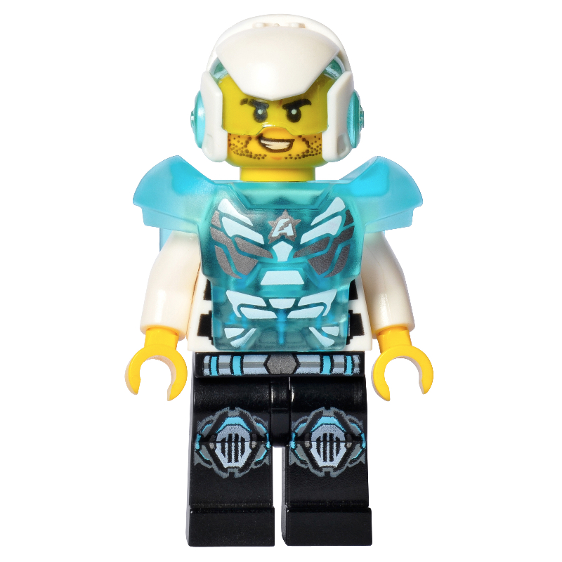 LEGO Agent Jack Fury with Helmet and Shoulder Armor (fig-003371)