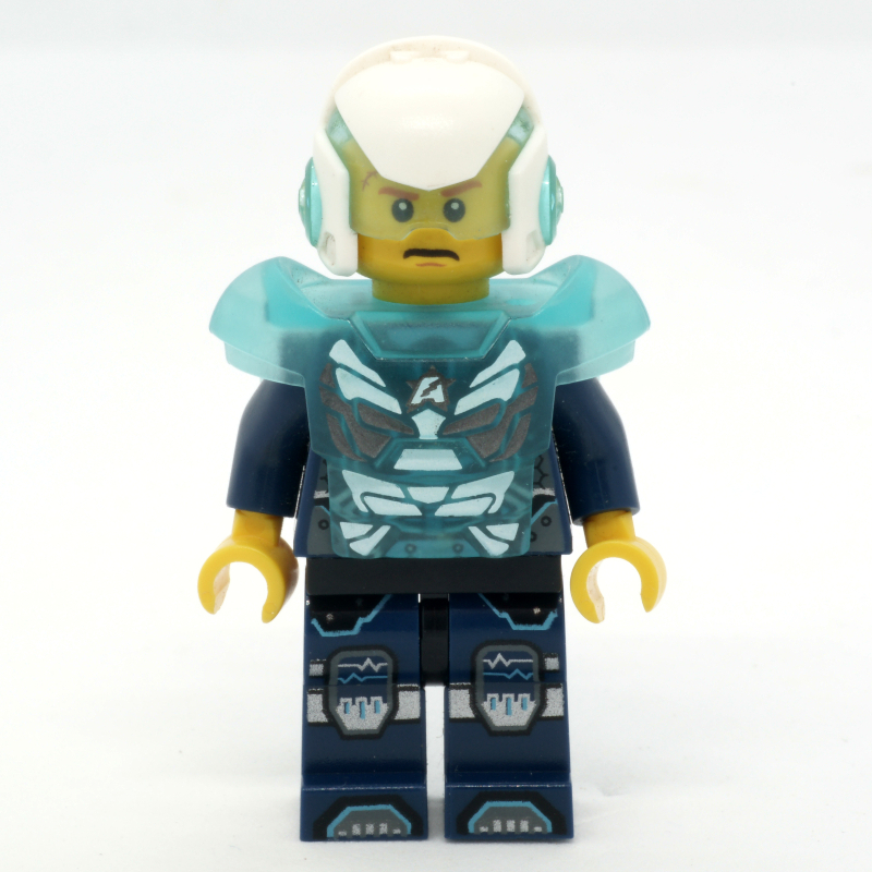 LEGO Agent Max Burns with Helmet and Shoulder Armor (fig-003375)