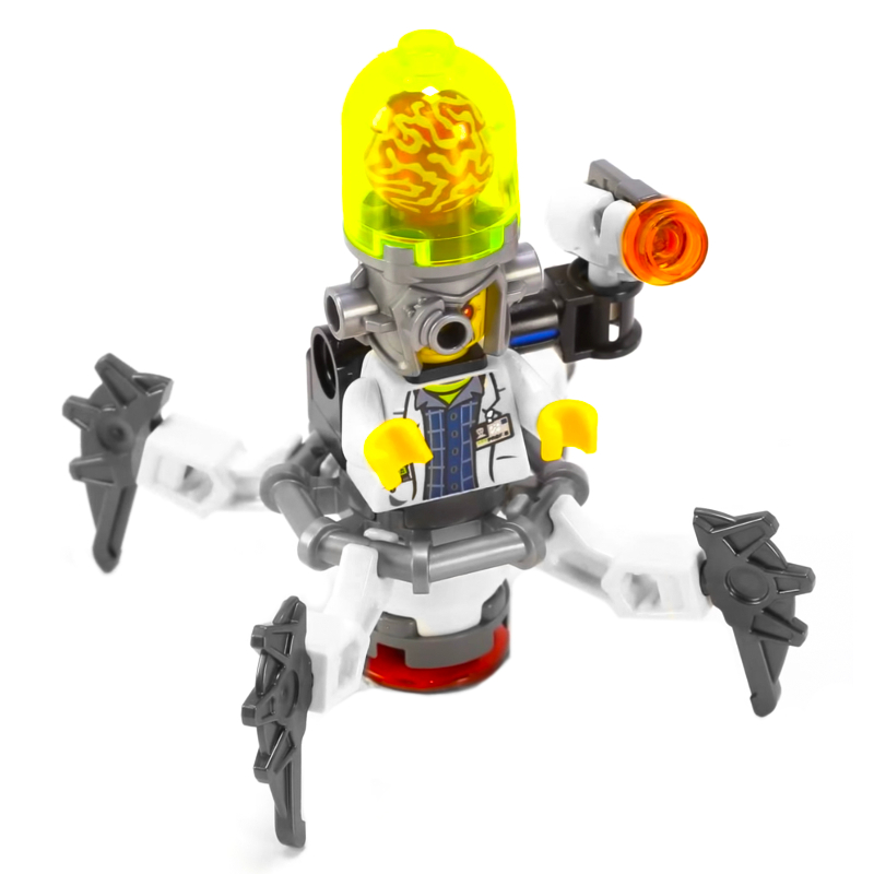 LEGO Professor Brainstein with Mechanical Spider Legs (fig-003378)
