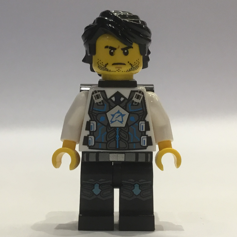 LEGO Agent Jack Fury with Neck Bracket (fig-003392)