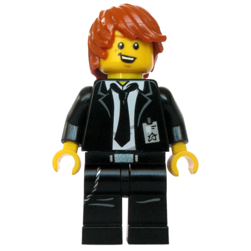 LEGO Agent Max Burns (fig-003395)