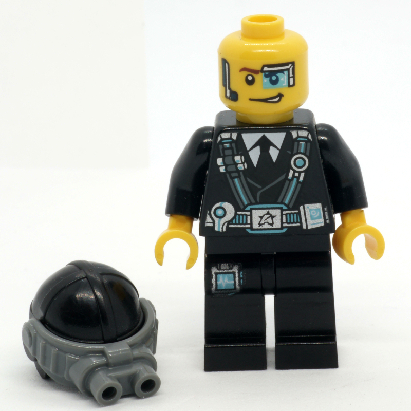 LEGO Agent Curtis Bolt with Goggles (fig-003405)