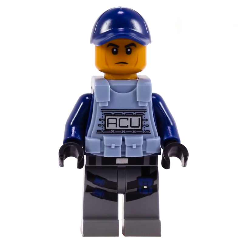 LEGO ACU Trooper with Sand Blue Armor (fig-003418)