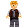 Owen Grady with Reddish Brown Vest, and Dark Bluish Gray Legs with Holster