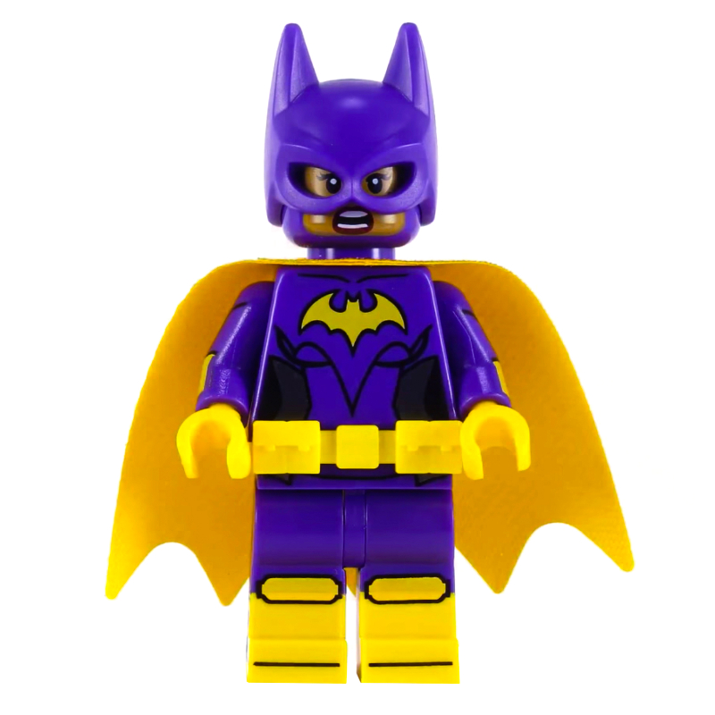 LEGO Batgirl, Dark Purple Suit, Yellow Cape, Dark Purple Cowl (3626cpr2229) (fig-003436)