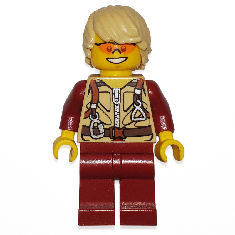 LEGO Hero with Orange Sunglasses (fig-003453)