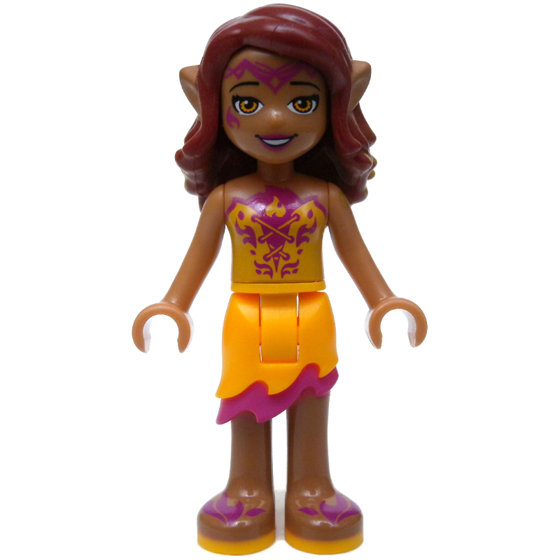 LEGO Azari Firedancer in Bright Light Orange Outfit (fig-003466)