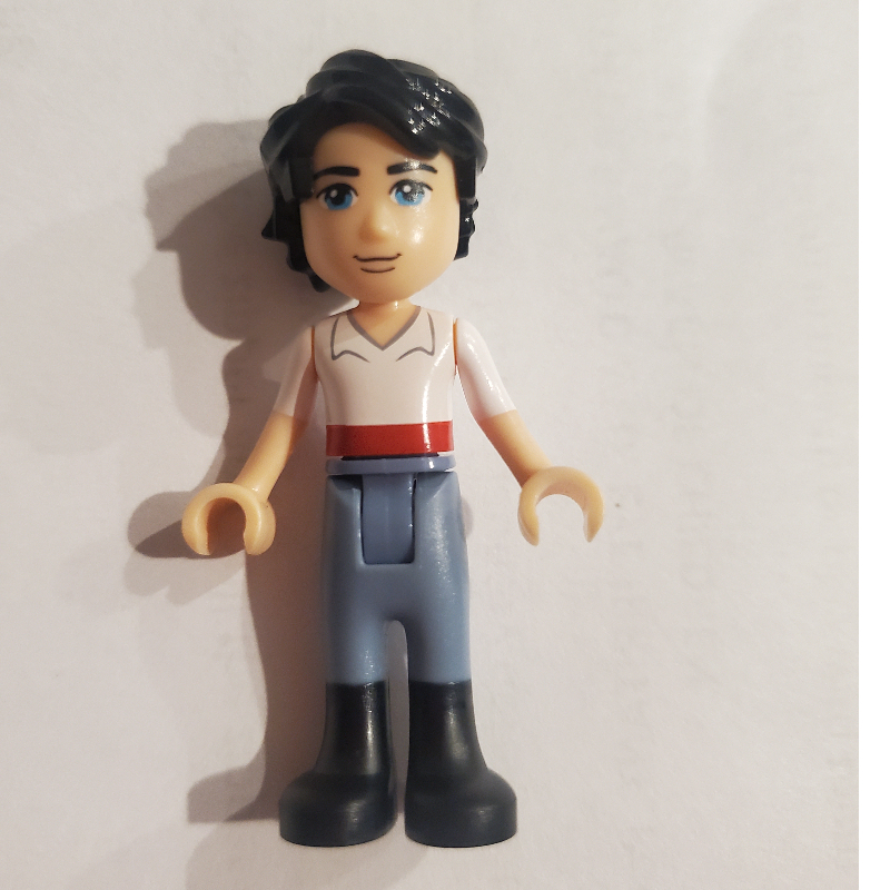 LEGO Prince Eric - White Shirt, Red Belt (fig-003491)