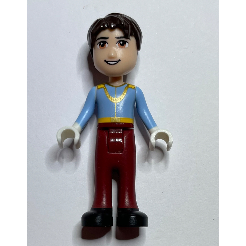 LEGO Prince Charming - Light Blue Shirt, Dark Red Trousers (fig-003495)