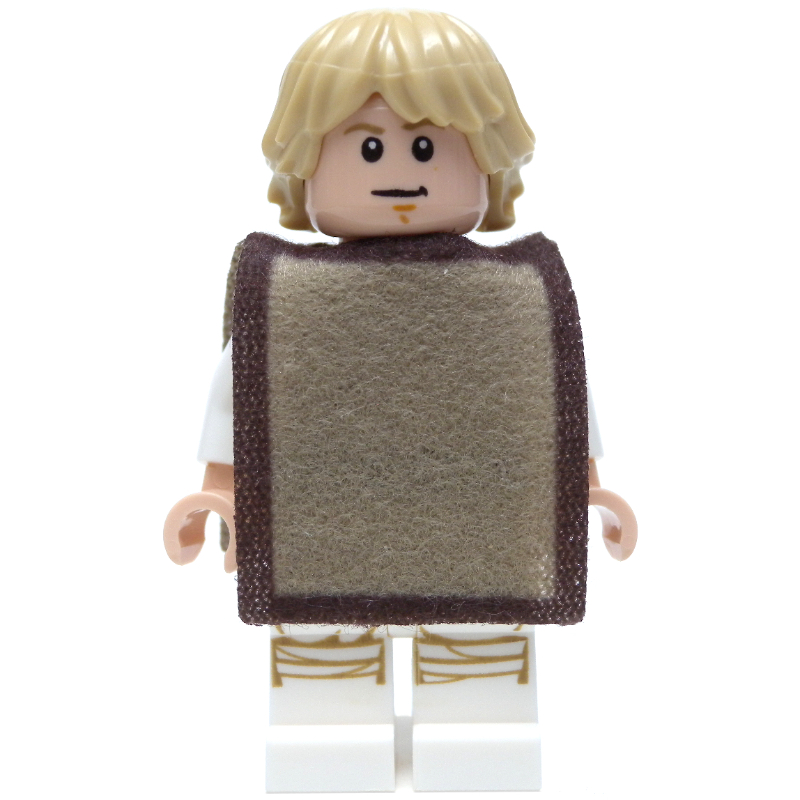 LEGO Luke Skywalker, White Robe, Poncho (fig-003500)