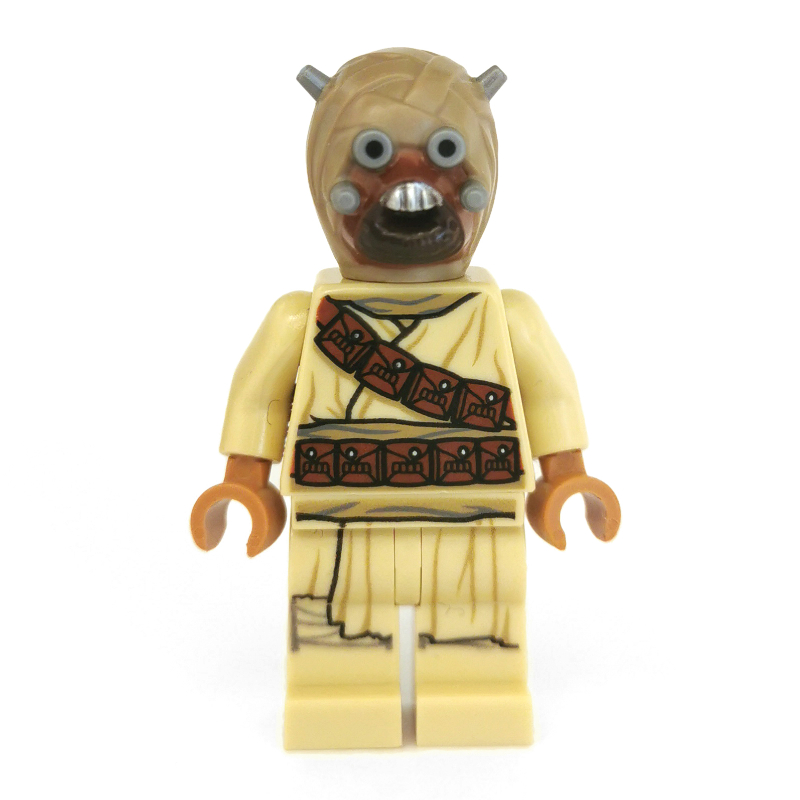 LEGO Tusken Raider, Head Spikes, Shoulder Belt (fig-003501)