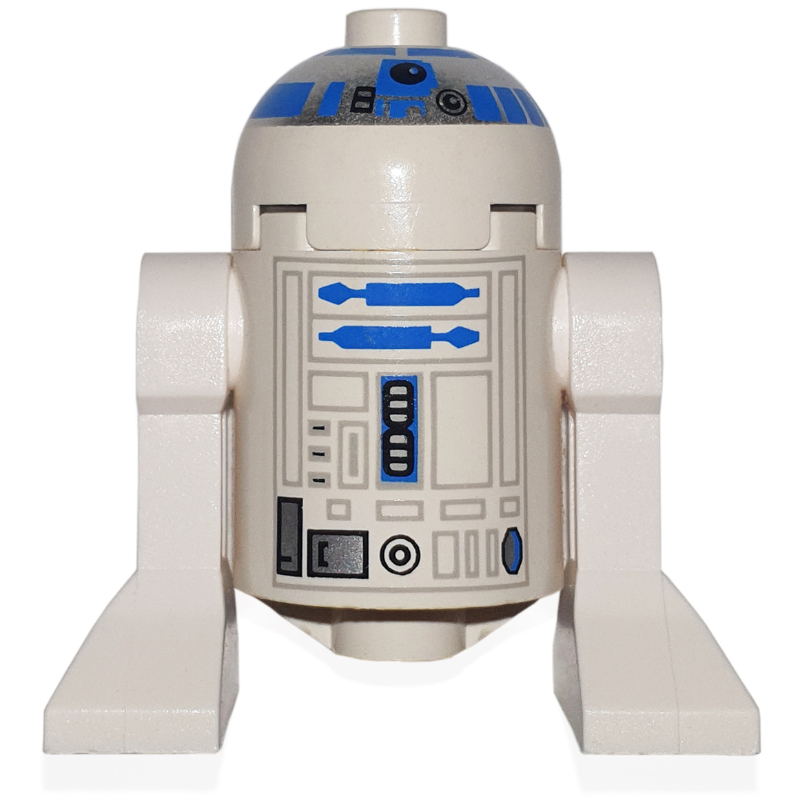 LEGO Astromech Droid, R2-D2, White Dome, 30361a Body (fig-003508)