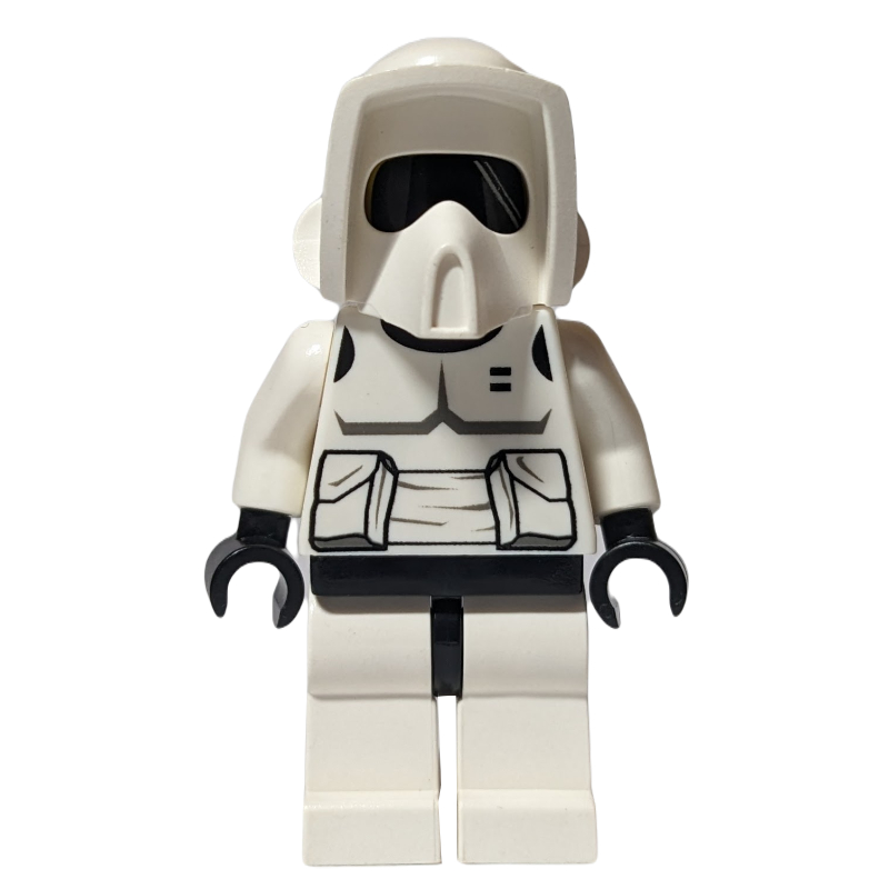 LEGO Scout Trooper, Yellow Head with Black Visor (fig-003513)