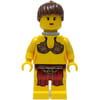 Princess Leia, Slave Outfit, Yellow Skin, Neck Bracket
