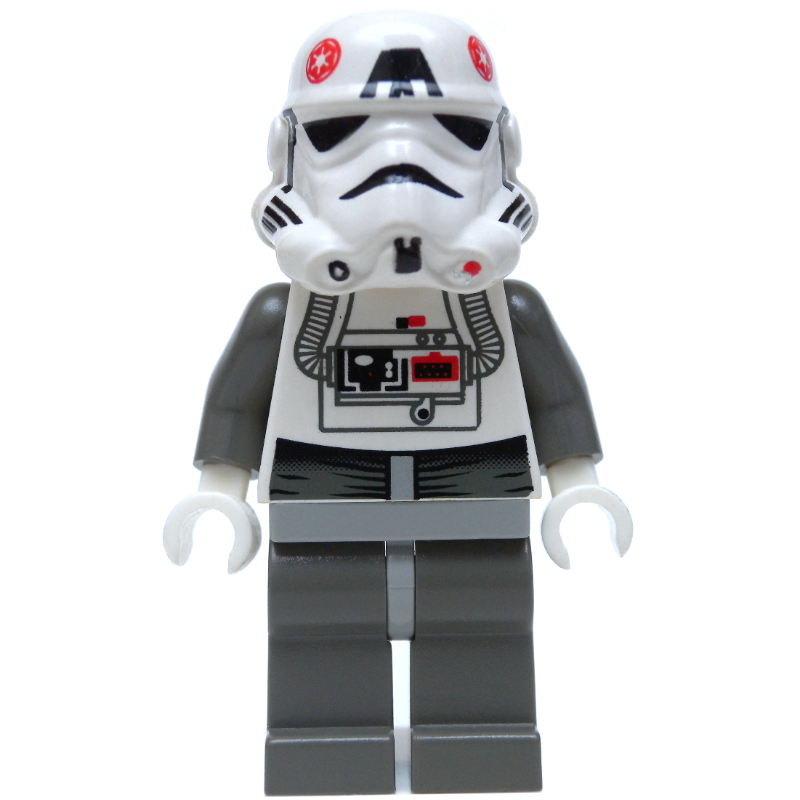 LEGO AT-AT Driver, White Uniform, Plain Yellow Head (fig-003525)