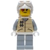 Rebel Trooper in Hoth Uniform, White Hat, Yellow Skin, Backpack, White Goggles