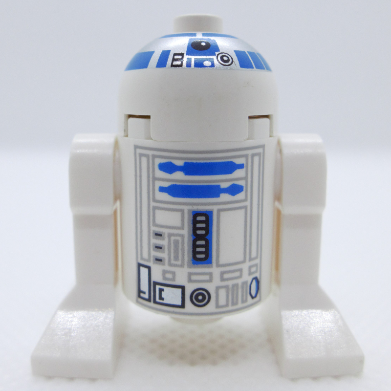 LEGO Astromech Droid, R2-D2, White Dome, 30361c Body (fig-003536)