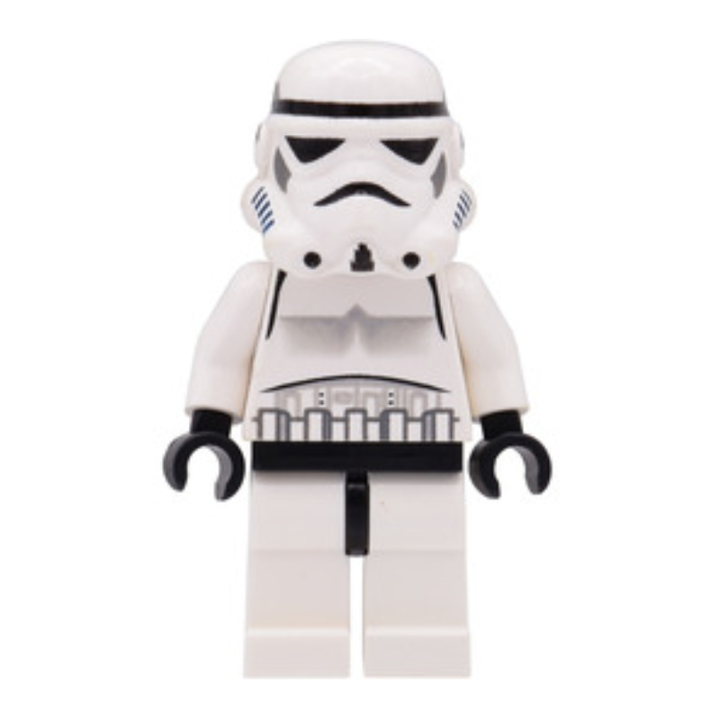 LEGO Stormtrooper, Plain Light Nougat Head, Solid Nose Vent (fig-003544)