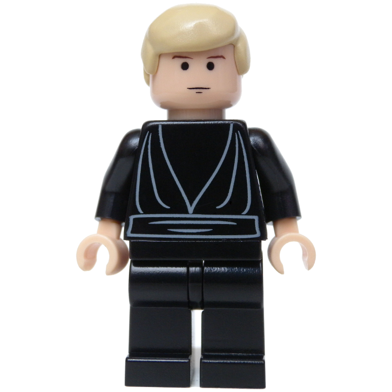LEGO Luke Skywalker, Black Robes, Black Eyes (fig-003552)