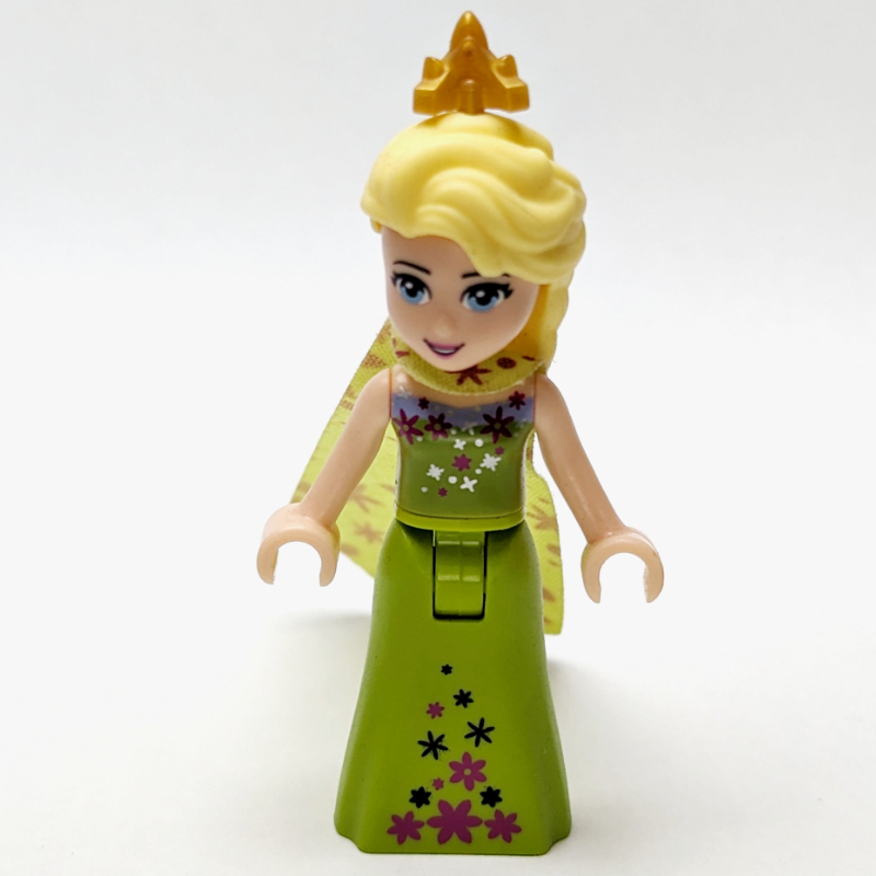 LEGO Elsa - Lime Dress, Crown (fig-003571)