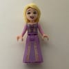 Rapunzel - Medium Lavender Dress, 1 Flower in Hair