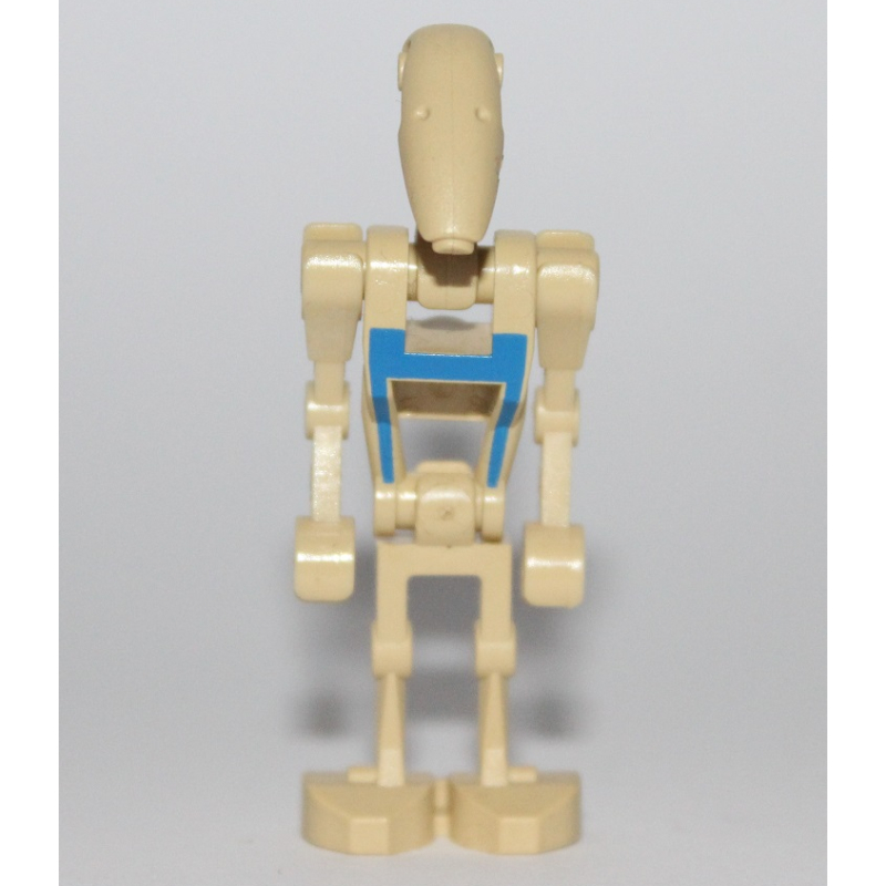 LEGO Battle Droid Pilot, Blue Printed Torso, Two Bent Arms (fig-003611)