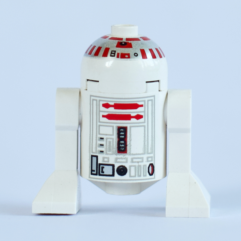 LEGO Astromech Droid, R5-D4, Short Stripes, 30361c Body (fig-003622)