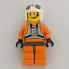 Dutch Vander / Rebel Pilot Y-wing, Yellow Skin, Dark Gray Hips