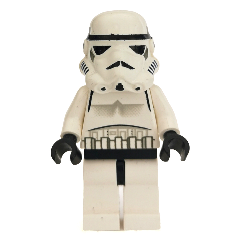 LEGO Stormtrooper, Plain Yellow Head, Black Hips (fig-003624)