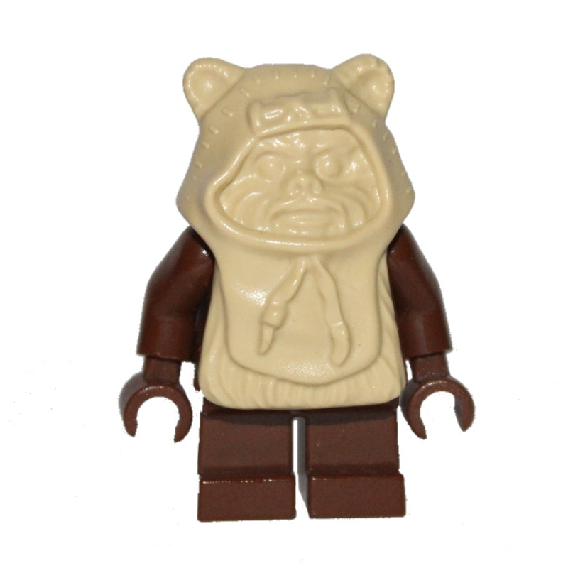 LEGO Paploo, Ewok, Tan Hood with Tan Face (fig-003629)