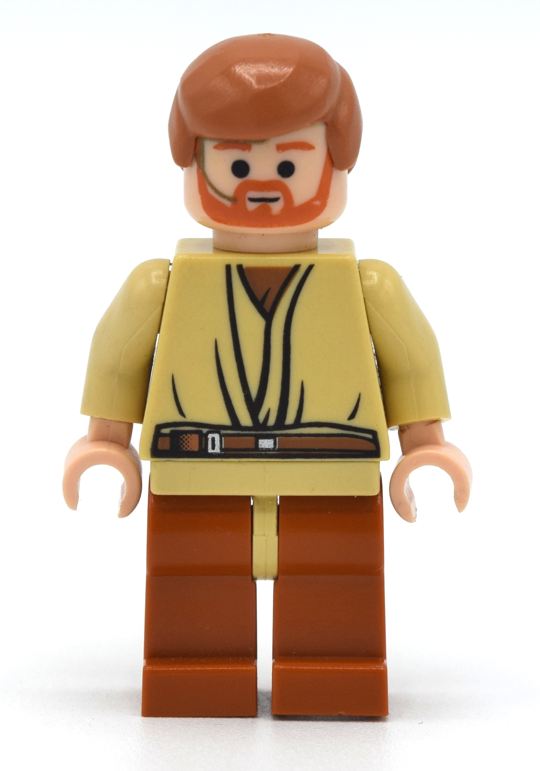 LEGO Obi-Wan Kenobi, Dark Orange Legs, Headset (fig-003672)