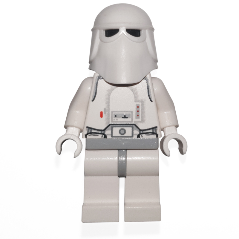 LEGO Snowtrooper, Light Bluish Gray Hips, Plain Black Head, White Hands (fig-003679)