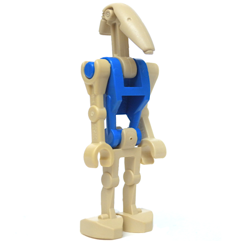 LEGO Battle Droid Pilot, Blue Torso, One Bent Arm, One Straight Arm (fig-003687)