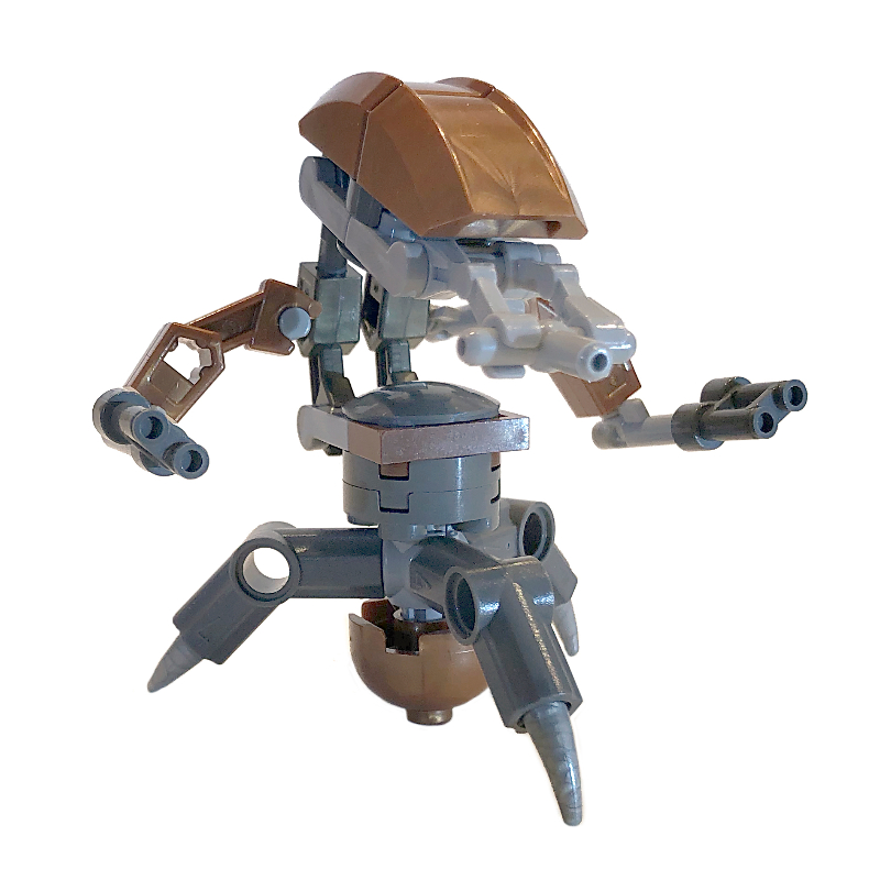 LEGO Droideka / Destroyer Droid, Copper Shell (fig-003689)