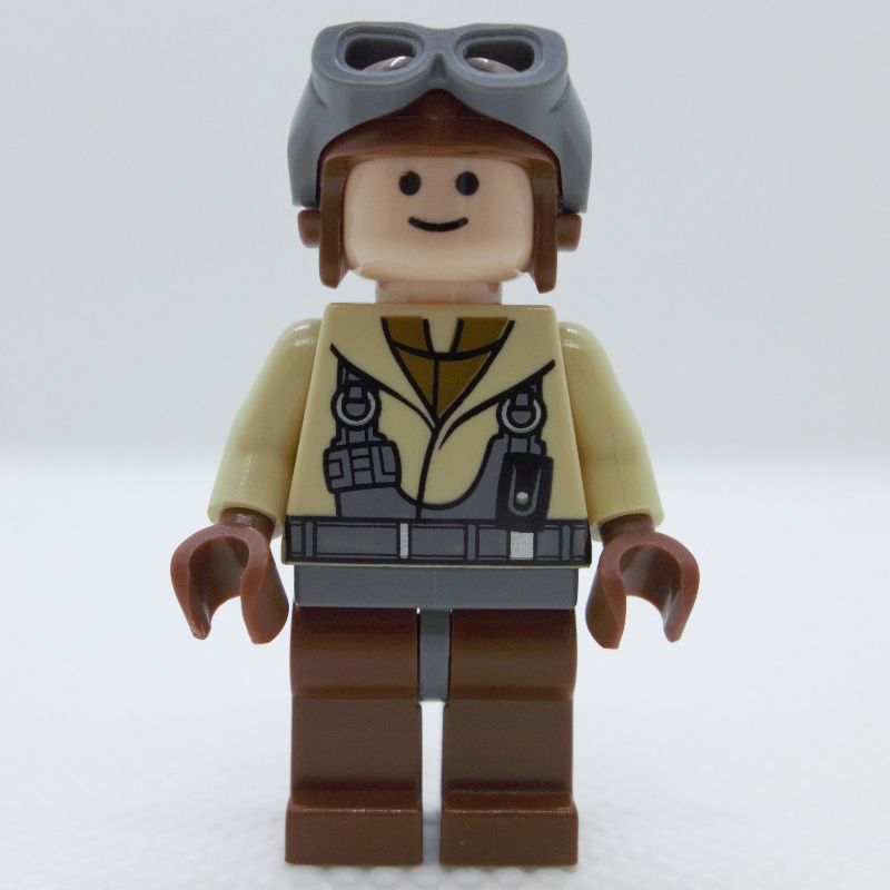 LEGO Naboo Fighter Pilot, Tan Jacket (fig-003692)