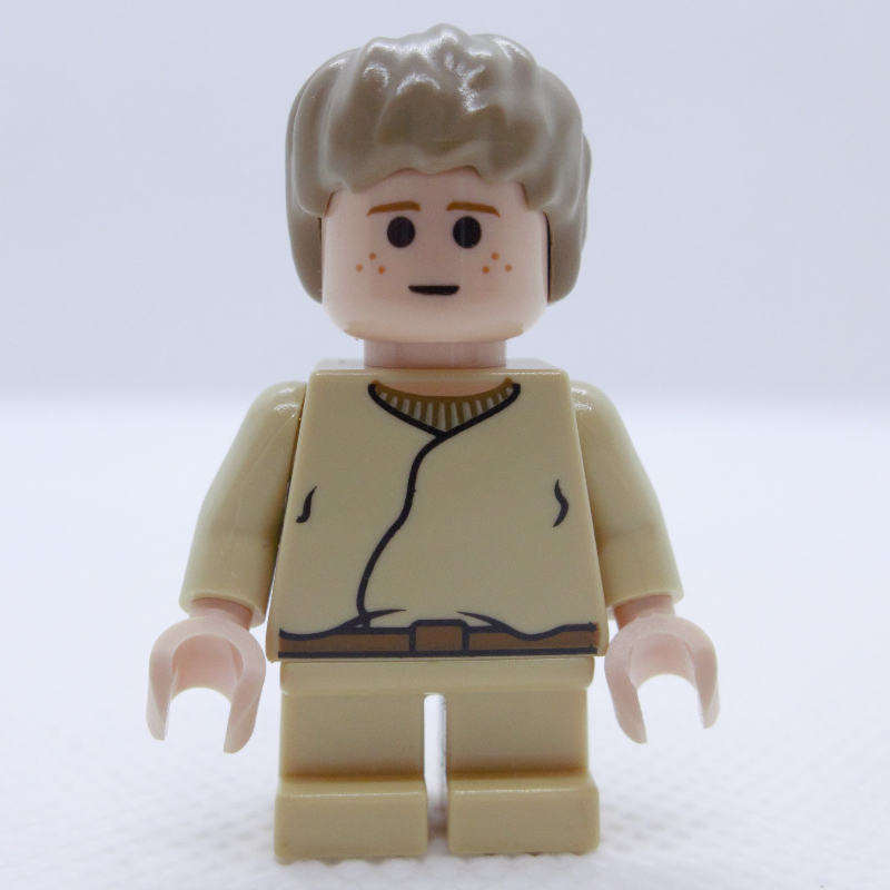 LEGO Anakin Skywalker, Child, Dark Tan Hair, Black Eyes (fig-003693)